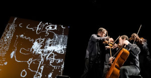 Spectacle vivant - Graffiti digital - Quatuor de Bussy